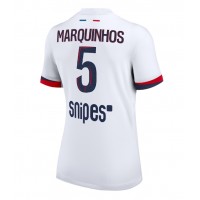 Paris Saint-Germain Marquinhos #5 Vonkajší Ženy futbalový dres 2025-26 Krátky Rukáv